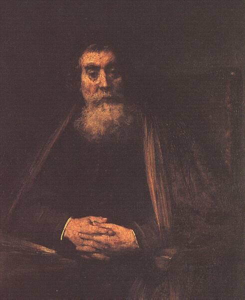 REMBRANDT Harmenszoon van Rijn Portrait of an Old Man  dy